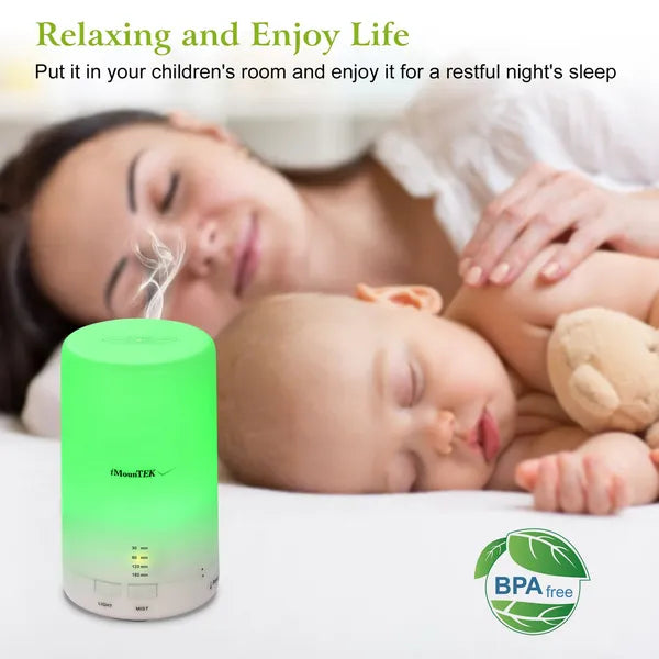 Aroma diffuser used with essential oil drops
