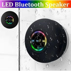 Bluetooth Shower Speaker – Waterproof LED Speaker