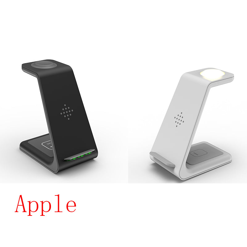 Close-up of TYPE-C wireless charging stand indicator light