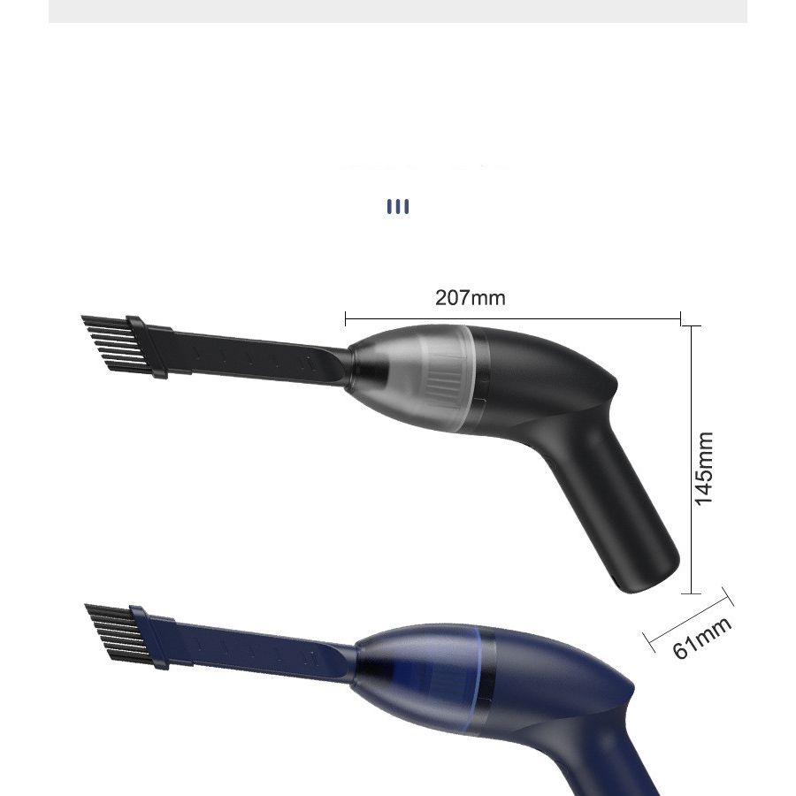 Close-up of cordless vacuum nozzle and body