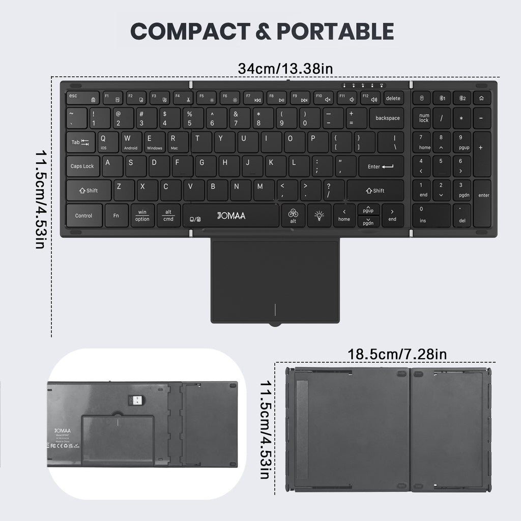 Close-up of keyboard's numeric keypad section
