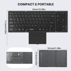 Close-up of keyboard's numeric keypad section