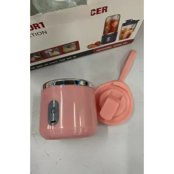 Compact cordless blender in dark blue color