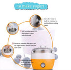 Compact electric yogurt maker on a kitchen counter