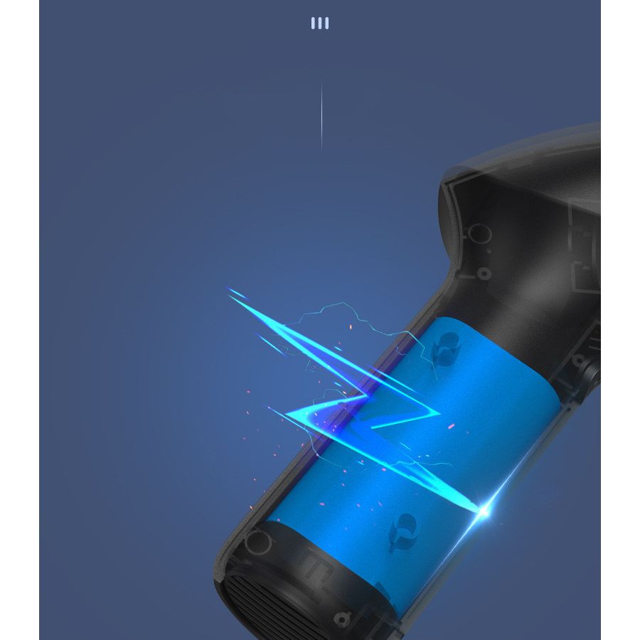 Compact vacuum cleaner suited for cars and small spaces