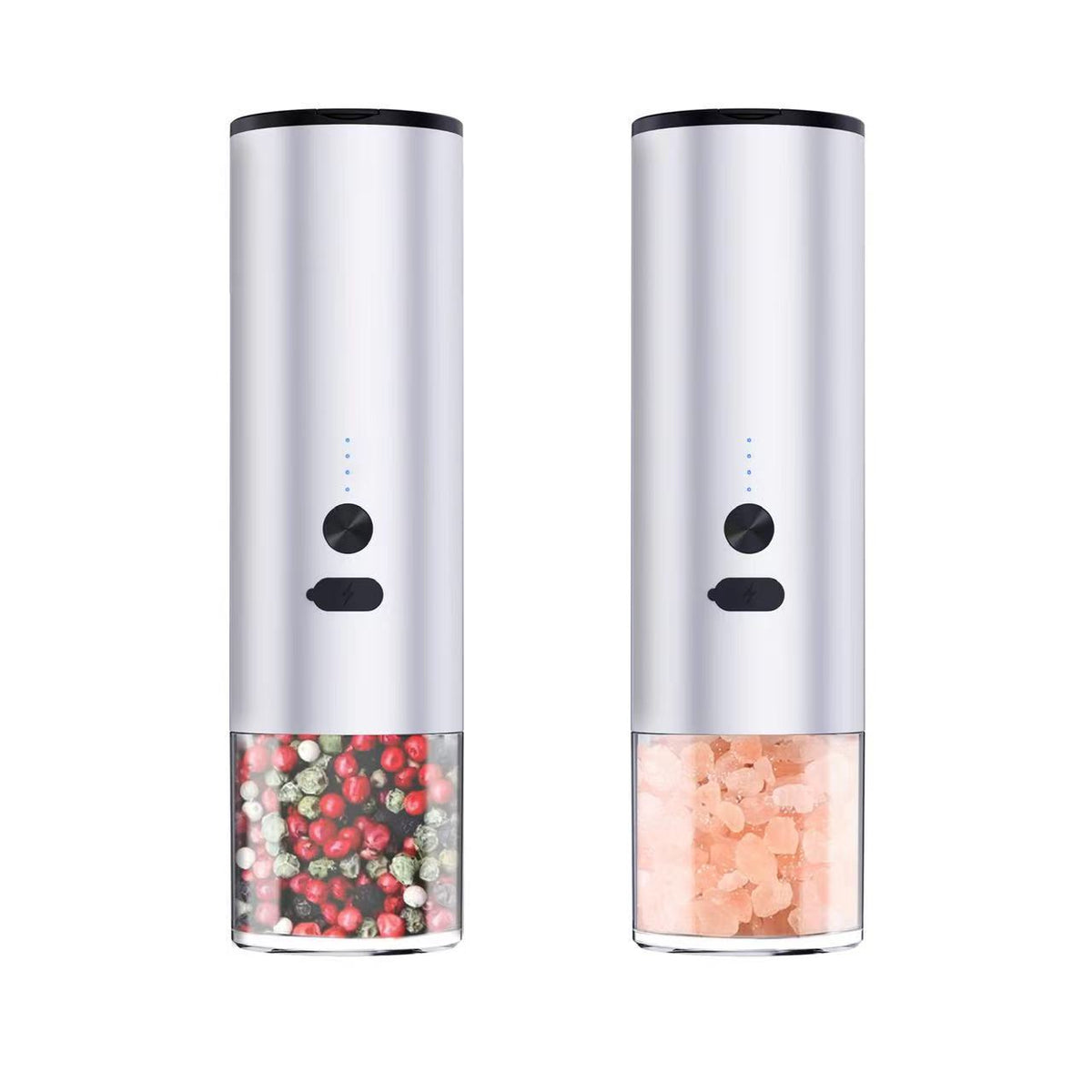 Electric Salt & Pepper Grinder Set