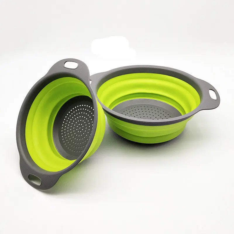 Foldable Silicone Colander | Collapsible Kitchen Strainer