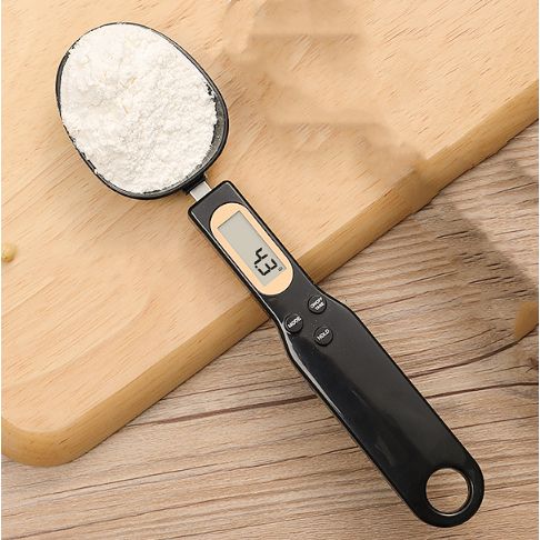 Kitchen cup scale shown in Black color options