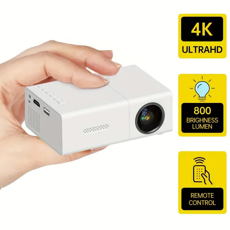 M100 Mini Home Projector – Compact 100-Inch Movie Night Projector