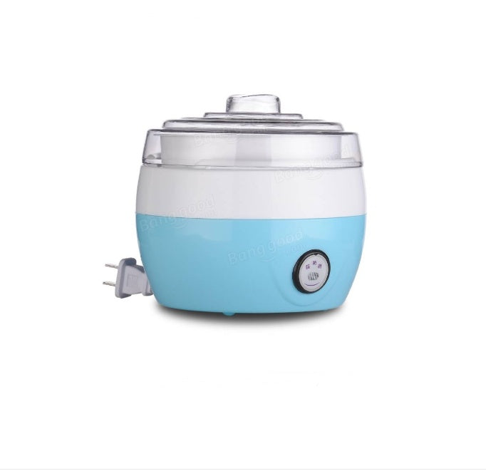 Mini automatic yogurt maker in blue color
