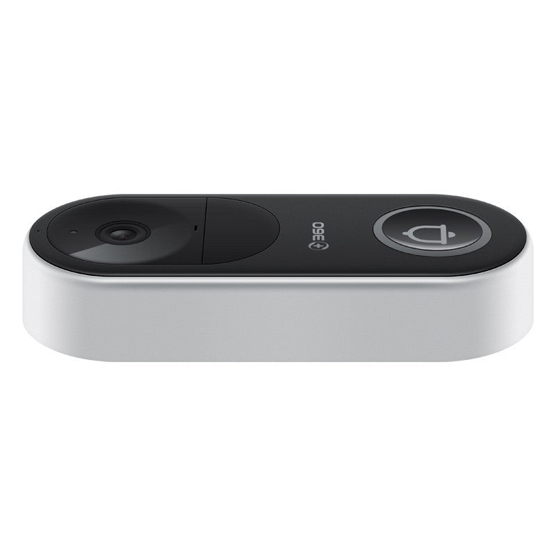 Mobile app interface showing doorbell live view