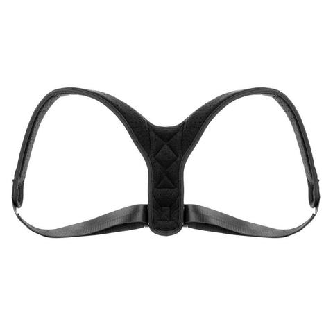 Posture corrector brace worn under clothing for discreet support
