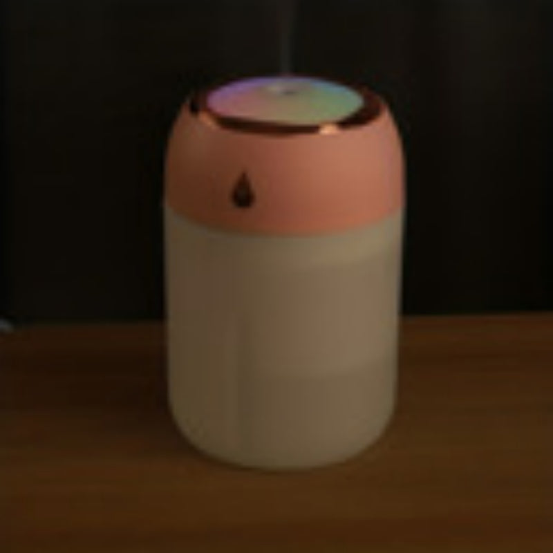 Small desktop humidifier used in a home office