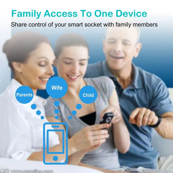 WiFi smart socket packaging with user manual